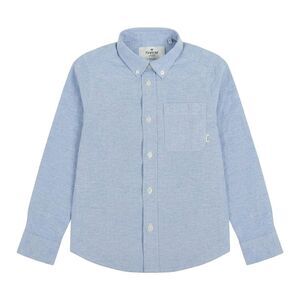 Firetrap Boys Oxford Pocket Long-Sleeved Shirt / Blue